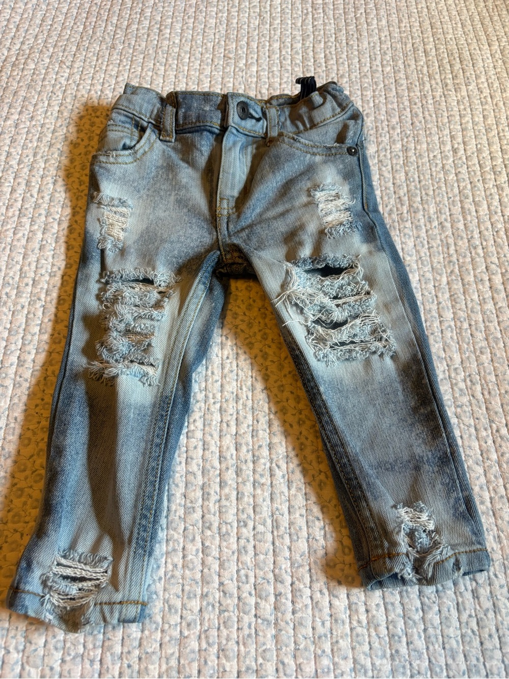 Osh Kosh B’gosh Distressed Grunge Ripped Skinny Jeans